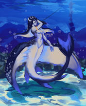Shark Ray Mermaid